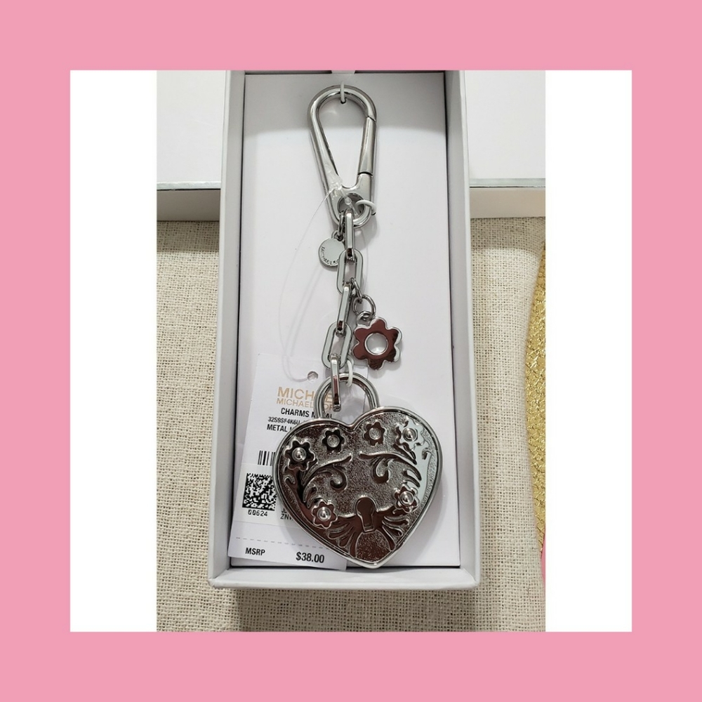 Michael Kors Heart Bag Charm